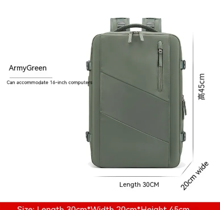 DAVI Tech Bag nylon travel backpack – photo 10